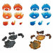 Gashapon Collection Effect Series All 4set Mascot Capsule Figures- Japan Figure Store - #1 Bring To You The Best Japanese Goods