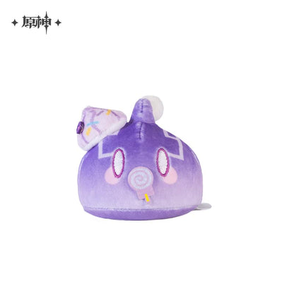 Genshin Impact Official Goods Mihoyo Slime Sweets Party Punipuni Plush Toy (Blueberry Candy Lightning Slime)- Japan Figure Store - #1 Bring To You The Best Japanese Goods