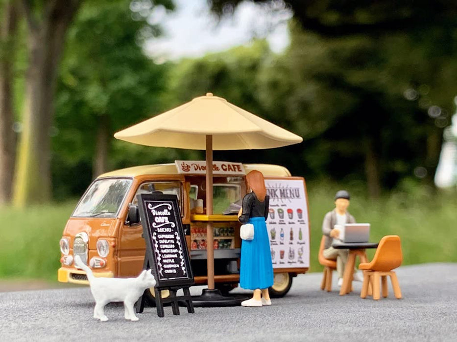 Tomytec Geocolle 64 Mini Car Set 1/64 Scale Diecast Partially-Assembled Dolls & Cafe Accessories- Japan Figure Store - #1 Bring To You The Best Japanese Goods