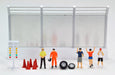 Tomytec Geocolle 64 Drag Race Car Set 1/64 Partially Assembled ABS/PVC Painted Doll Accessories- Japan Figure Store - #1 Bring To You The Best Japanese Goods