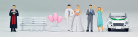 Tomytec Geocolle 64 Car Snap Set with Datsun 1600 Sports ABS/PVC Wedding Dolls Die-Cast Mini Car 321286- Japan Figure Store - #1 Bring To You The Best Japanese Goods