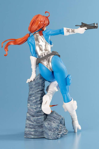 KOTOBUKIYA G.I. Joe Bishoujo Scarlett Sky Blue Ver. 1/7 Figure- Japan Figure Store - #1 Bring To You The Best Japanese Goods