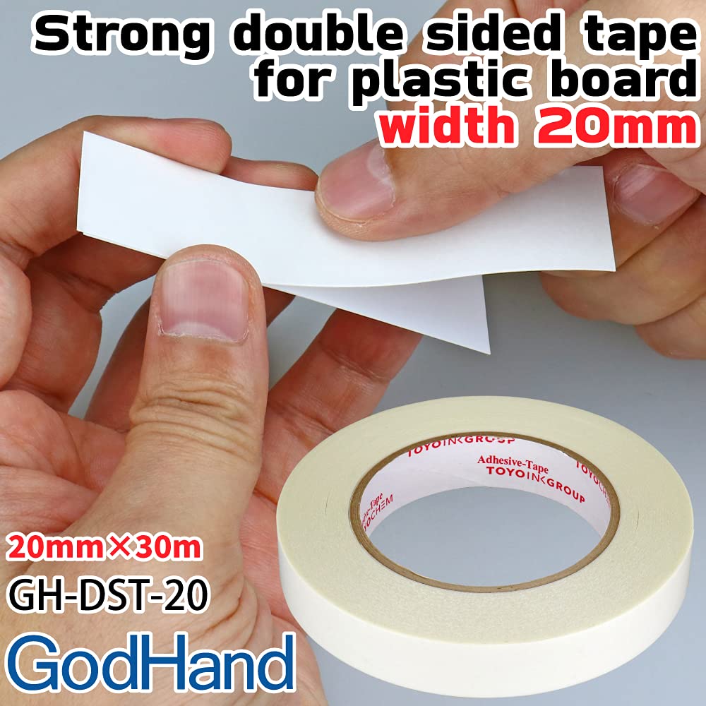 GOD HAND Strong Hold Double-Sided Tape For Plastic Board- Japan Figure Store - #1 Bring To You The Best Japanese Goods