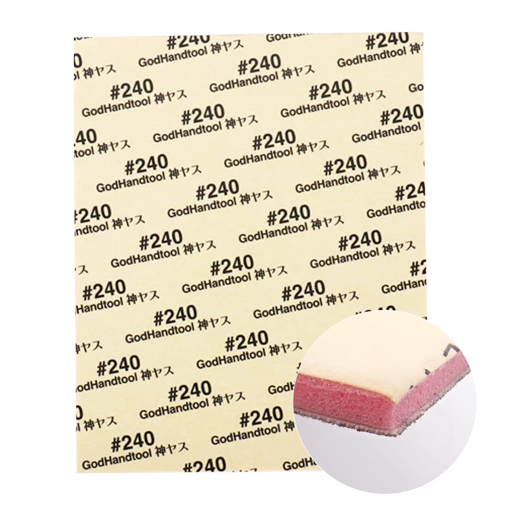 GOD HAND Gh-Ksc2-P240 God Sponge File Cutting Type 2Mm #240- Japan Figure Store - #1 Bring To You The Best Japanese Goods