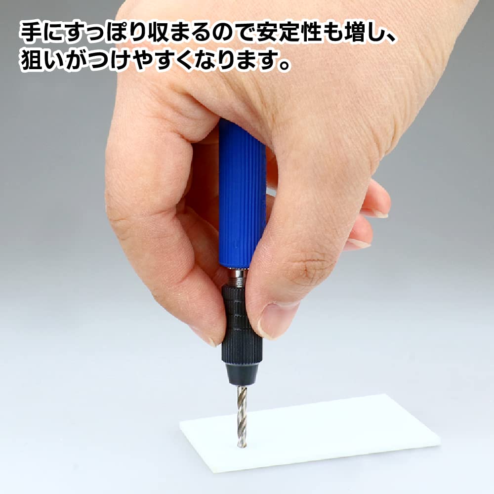 GOD HAND Short Power Pin Vice Deep Colette Type Dia. 2.5~3.2MmGh-Pbs-Dc- Japan Figure Store - #1 Bring To You The Best Japanese Goods