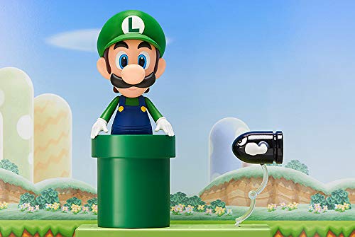 Good Smile Company Nendoroid Super Mario Luigi Movable Plastic Figure Resale- Japan Figure Store - #1 Bring To You The Best Japanese Goods