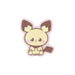 Smartphone Sticker Pichu Pokémon Poképeace- Japan Figure Store - #1 Bring To You The Best Japanese Goods