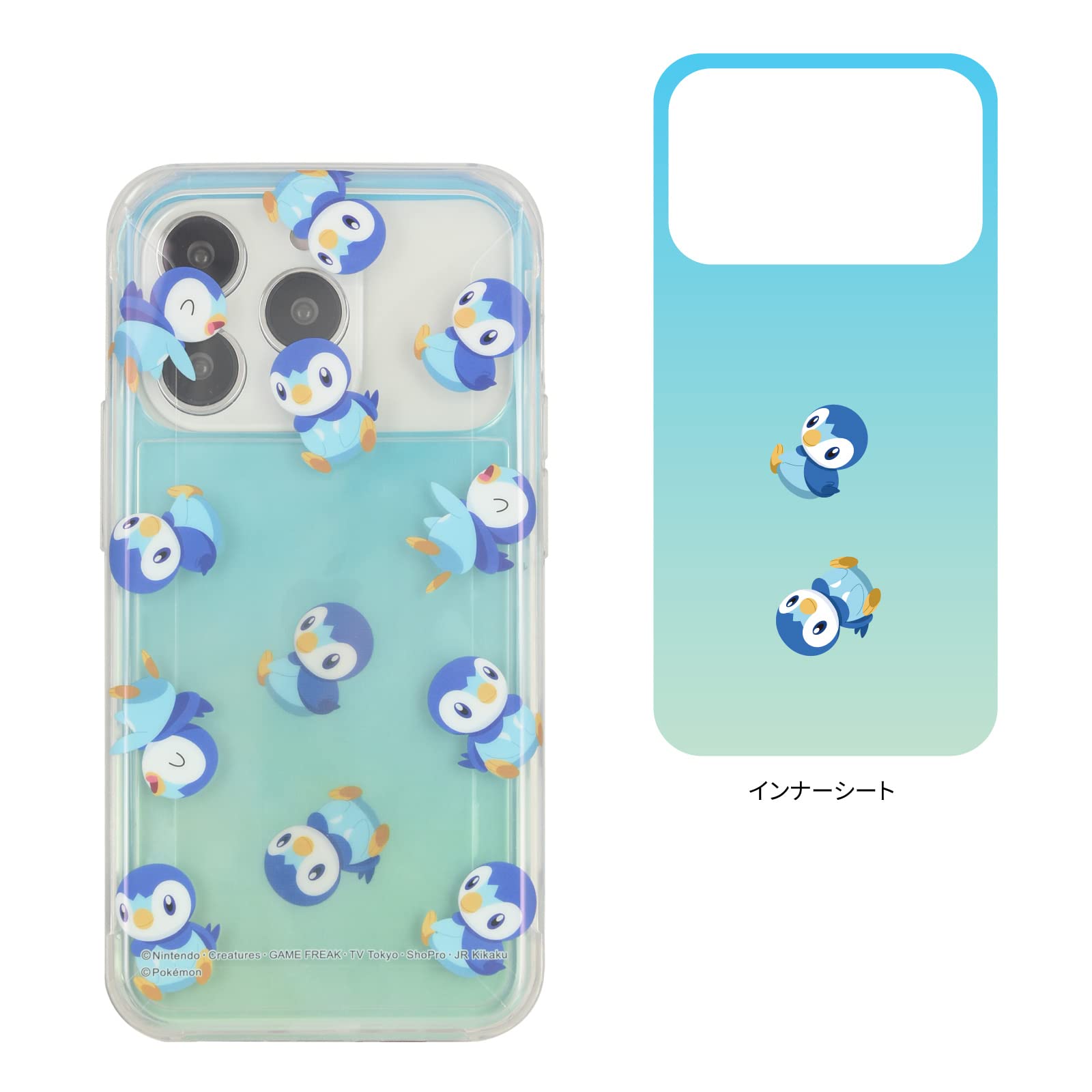 Iphone Case Piplup 14 / 14 Pro / 16 / 13 Pro / 12 / 12 Pro Pokémon Showcase+- Japan Figure Store - #1 Bring To You The Best Japanese Goods