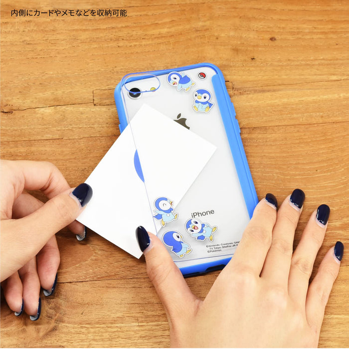 POKEMON CENTER ORIGINAL POKEMON CENTER ORIGINAL Showcase + Iphone Se 3Rd Gen/2Nd Gen/ 8 / 7 Case Piplup- Japan Figure Store - #1 Bring To You The Best Japanese Goods