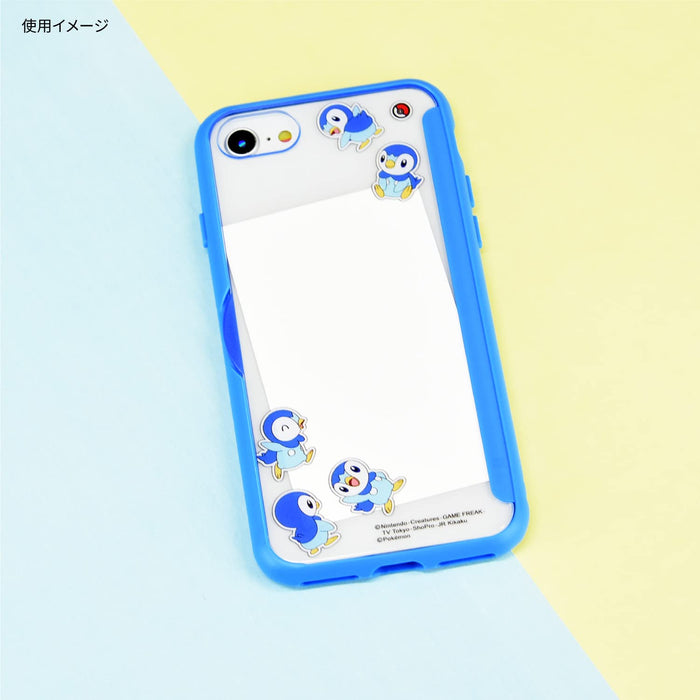 POKEMON CENTER ORIGINAL POKEMON CENTER ORIGINAL Showcase + Iphone Se 3Rd Gen/2Nd Gen/ 8 / 7 Case Piplup- Japan Figure Store - #1 Bring To You The Best Japanese Goods