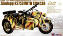 GREAT WALL HOBBY 1/35 Wwii German Motorcycle Ks750 W/Sidecar Plastic Model- Japan Figure Store - #1 Bring To You The Best Japanese Goods