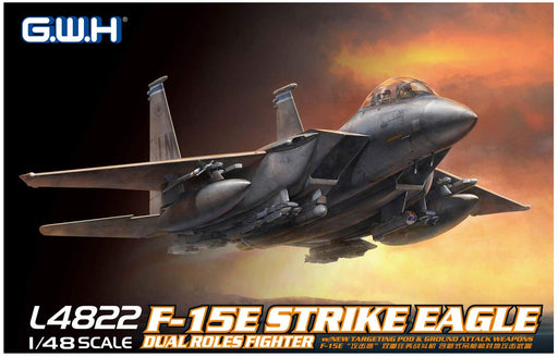 Great Wall Hobby 1/48 Us Air Force F-15E Fighter Bomber Plastic Model L4822- Japan Figure Store - #1 Bring To You The Best Japanese Goods