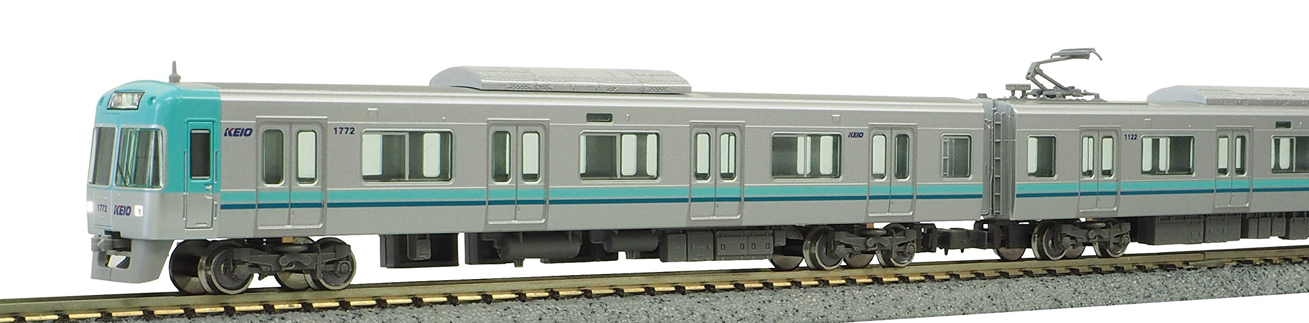 Green Max N Gauge Keio Series 1000 (5Th Car/Blue Green) 5-Car Set (With Power) 30892 Train Model Train- Japan Figure Store - #1 Bring To You The Best Japanese Goods