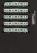 Green Max N Gauge Keio Series 1000 (5Th Car/Blue Green) 5-Car Set (With Power) 30892 Train Model Train- Japan Figure Store - #1 Bring To You The Best Japanese Goods