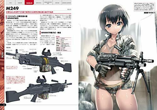 Gun & Girl Illustrated U.s. Forces Actually-used Firearms Latest Version- Japan Figure Store - #1 Bring To You The Best Japanese Goods