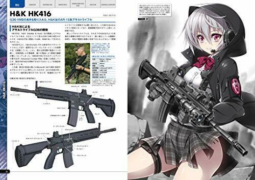 Gun & Girl Illustrated U.s. Forces Actually-used Firearms Latest Version- Japan Figure Store - #1 Bring To You The Best Japanese Goods