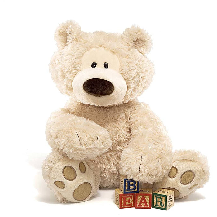 Gund Philbin Bear Philbin Large Stuffed Animal Plush Beige 18'' Plush Toy And Figure- Japan Figure Store - #1 Bring To You The Best Japanese Goods