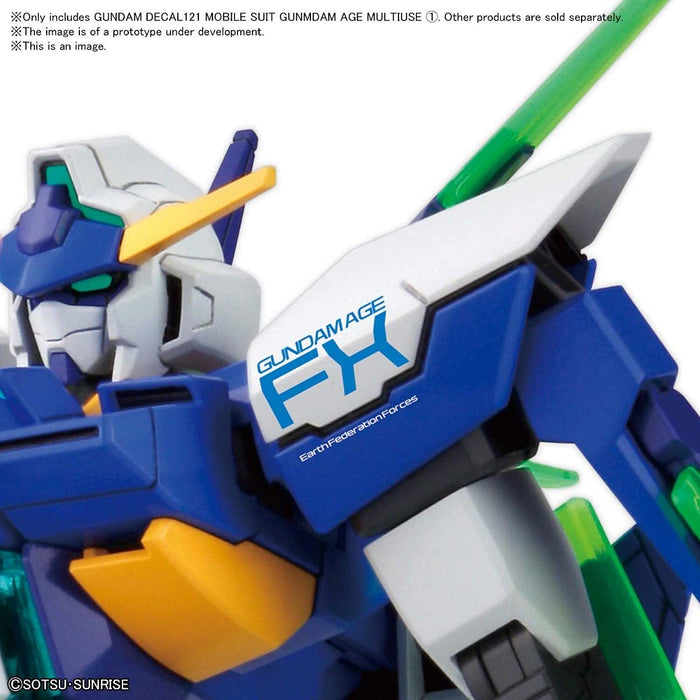 Gundam Decal No.121 Mobile Suit Gundam Age General Purpose (1) Mk61985- Japan Figure Store - #1 Bring To You The Best Japanese Goods