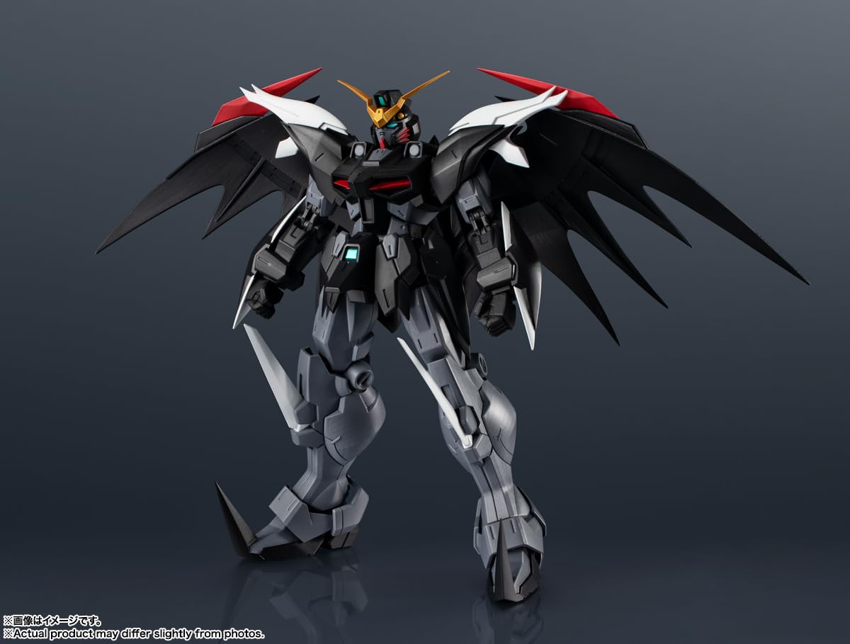 Bandai Spirits Gundam Deathcythe Hell EW Version - Mobile Suit Gundam W 150mm PVC & ABS Movable Figure- Japan Figure Store - #1 Bring To You The Best Japanese Goods