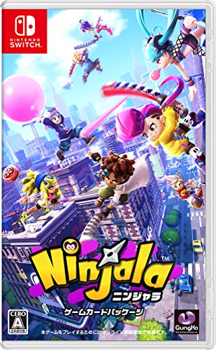 Gungho Ninjala Game Card Package Nintendo Switch - New Japan Figure 4560145954072