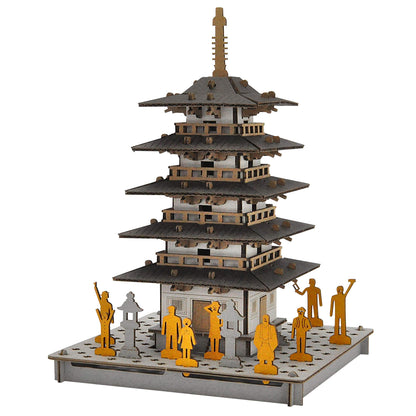 Hacomo Pusu Five-Story Tower 4416- Japan Figure Store - #1 Bring To You The Best Japanese Goods