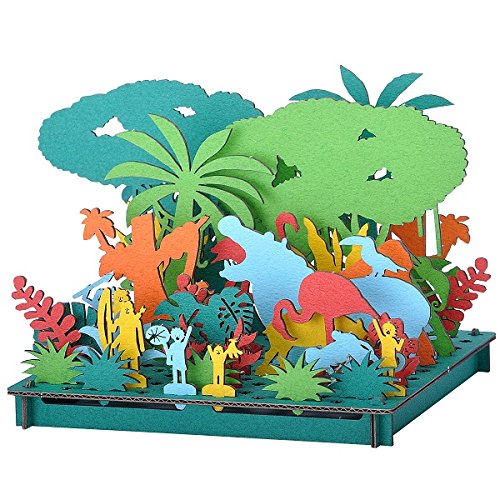 HACOMO Pusupusu Paper Craft Jungle- Japan Figure Store - #1 Bring To You The Best Japanese Goods