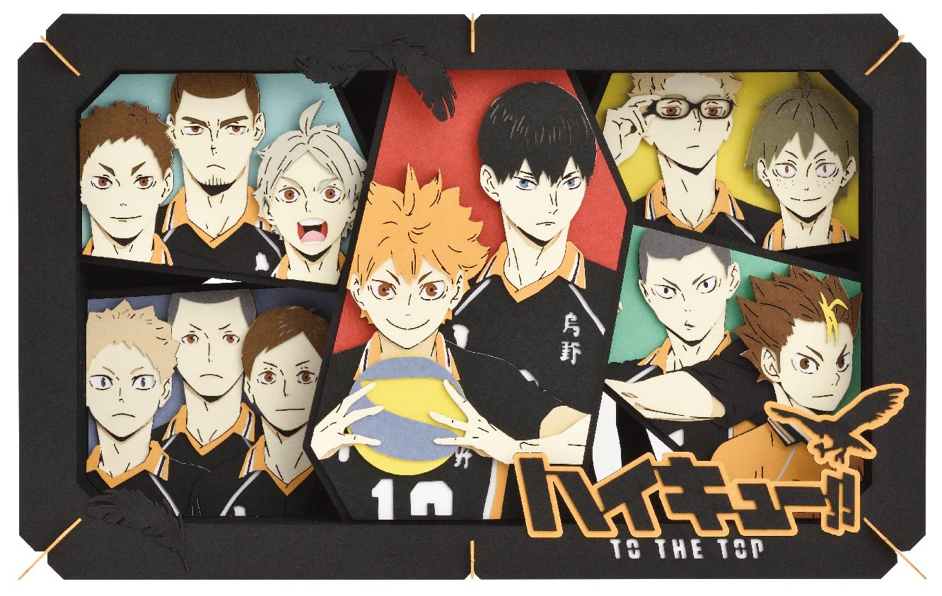 ENSKY Paper Theater Haikyu!! Karasuno High School- Japan Figure Store - #1 Bring To You The Best Japanese Goods