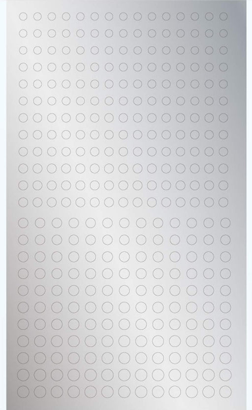 HIQPARTS Round Metallic Sticker M 3.0 4.6Mm Silver- Japan Figure Store - #1 Bring To You The Best Japanese Goods