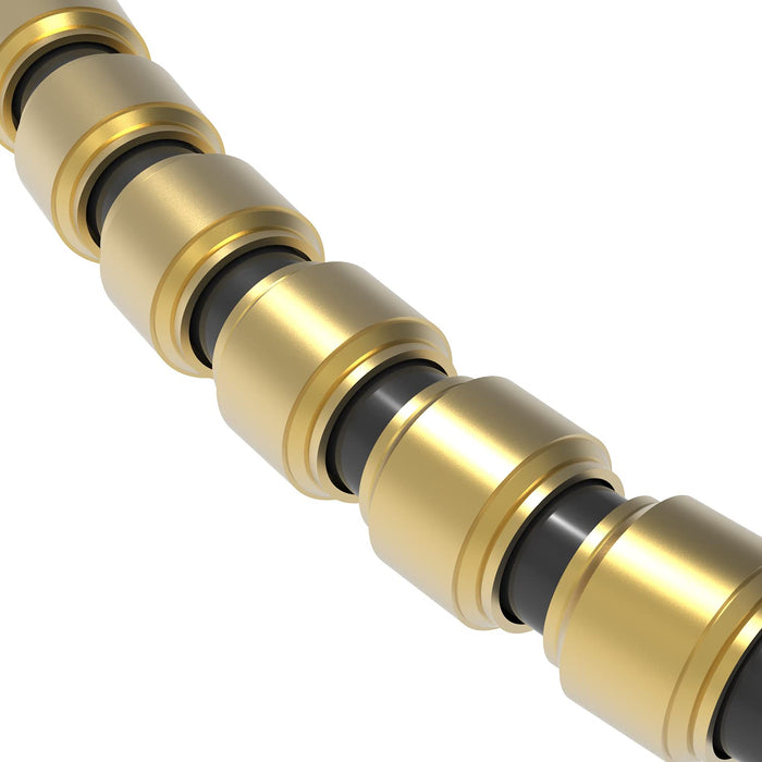 HIQPARTS Np Pipe Gold Size M 20Pieces- Japan Figure Store - #1 Bring To You The Best Japanese Goods