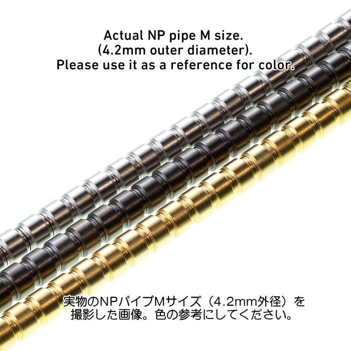 HIQPARTS Np Pipe Gold Size M 20Pieces- Japan Figure Store - #1 Bring To You The Best Japanese Goods