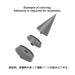 HIQPARTS Nr Spike Size M Normal Type X3 Set- Japan Figure Store - #1 Bring To You The Best Japanese Goods