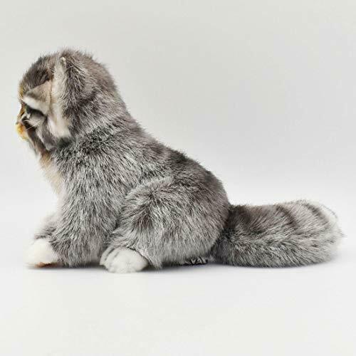 Hansa Stuffed Animal Real No.7299 Pallas Cat Pups 17 Bh7299- Japan Figure Store - #1 Bring To You The Best Japanese Goods