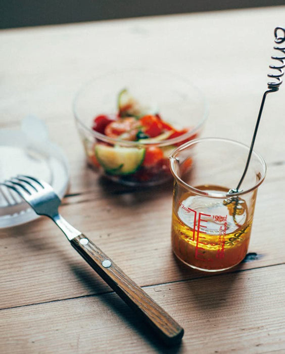 Hario Japan Heat-Resistant Glass Measuring Cup 100Ml MJC-10-R-BK 6pcs- Japan Figure Store - #1 Bring To You The Best Japanese Goods