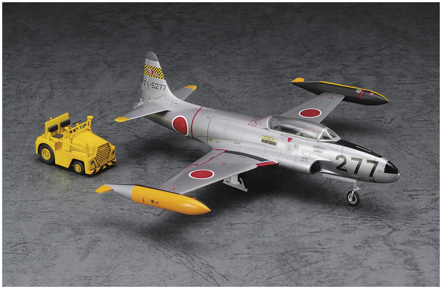 HASEGAWA 1/72 T-33A Shooting Star W/Tractor Plastic Model- Japan Figure Store - #1 Bring To You The Best Japanese Goods