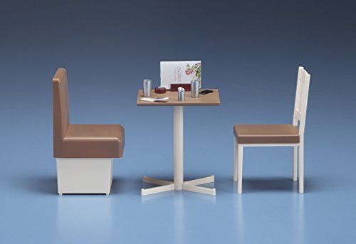 Hasegawa 1/12 Family Restaurant Table & Chair Model Kit- Japan Figure Store - #1 Bring To You The Best Japanese Goods