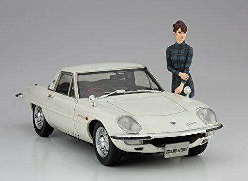 Hasegawa 1/24 Mazda Cosmo Sports L10b W/girls Figure Plastic Model Kit- Japan Figure Store - #1 Bring To You The Best Japanese Goods
