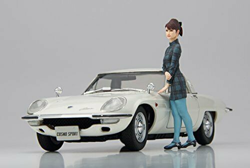 Hasegawa 1/24 Mazda Cosmo Sports L10b W/girls Figure Plastic Model Kit- Japan Figure Store - #1 Bring To You The Best Japanese Goods