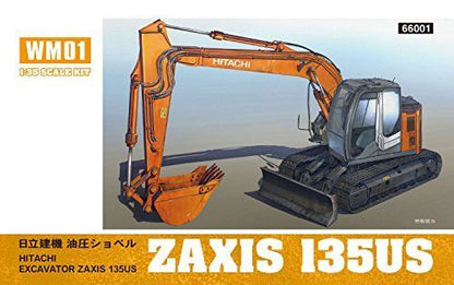 Hasegawa 1/35 Hitachi Excavator Zaxis 135us Model Kit- Japan Figure Store - #1 Bring To You The Best Japanese Goods