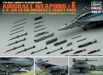 Hasegawa 1/48 U.s. Aircraft Weapons E Set Model Kit- Japan Figure Store - #1 Bring To You The Best Japanese Goods
