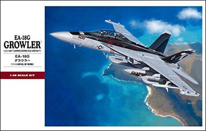 Hasegawa 1/48 U.s. Navy Ecm Aircraft Ea-18g Growler Model Kit- Japan Figure Store - #1 Bring To You The Best Japanese Goods