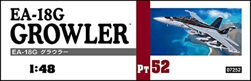 Hasegawa 1/48 U.s. Navy Ecm Aircraft Ea-18g Growler Model Kit- Japan Figure Store - #1 Bring To You The Best Japanese Goods