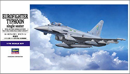 Hasegawa 1/72 Eurofighter Typhoon Single Seater Model Kit- Japan Figure Store - #1 Bring To You The Best Japanese Goods