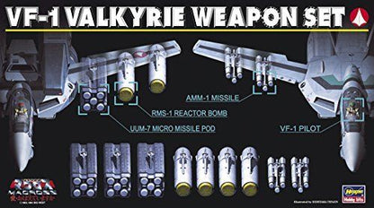 Hasegawa 1/72 Macross Vf-1 Valkyrie Weapon Set Model Kit- Japan Figure Store - #1 Bring To You The Best Japanese Goods