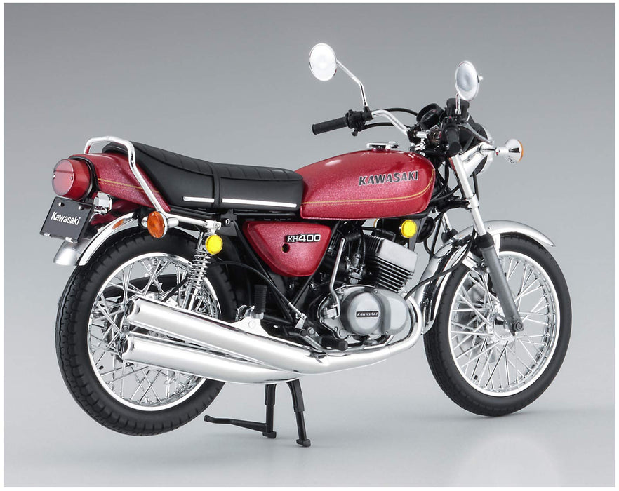 HASEGAWA 21720 HASEGAWA Kawasaki Kh400-A3/A4 1/12 Scale Kit- Japan Figure Store - #1 Bring To You The Best Japanese Goods