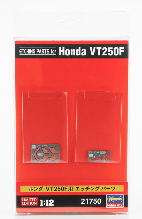 Hasegawa 1/12 Honda VT250F Plastic Model with Photo-Etched Parts 21750- Japan Figure Store - #1 Bring To You The Best Japanese Goods