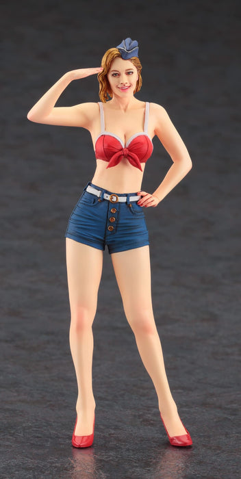 Hasegawa 1/12 Unpainted Resin Kit - Real Figure Collection Pinup Girl No.12- Japan Figure Store - #1 Bring To You The Best Japanese Goods