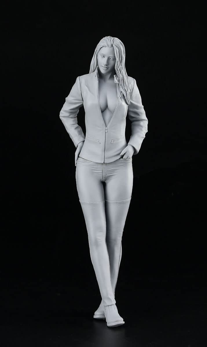 HASEGAWA 1/12 Real Figure Collection No.26 Blond Girl Rider Vol.2 Resin Figure Kit- Japan Figure Store - #1 Bring To You The Best Japanese Goods