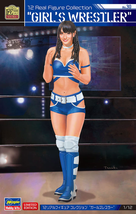 Hasegawa Girls Wrestler 1/12 Unpainted Resin Figure Kit SP557 Collection No.30- Japan Figure Store - #1 Bring To You The Best Japanese Goods