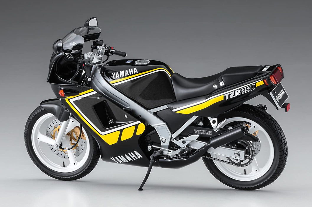 HASEGAWA 1/12 Yamaha Tzr250 2Aw 'New Yamaha Black' Plastic Model- Japan Figure Store - #1 Bring To You The Best Japanese Goods