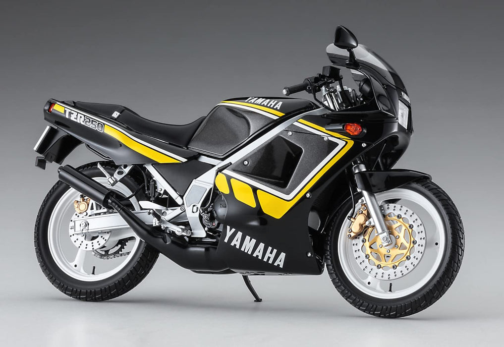 HASEGAWA 1/12 Yamaha Tzr250 2Aw 'New Yamaha Black' Plastic Model- Japan Figure Store - #1 Bring To You The Best Japanese Goods